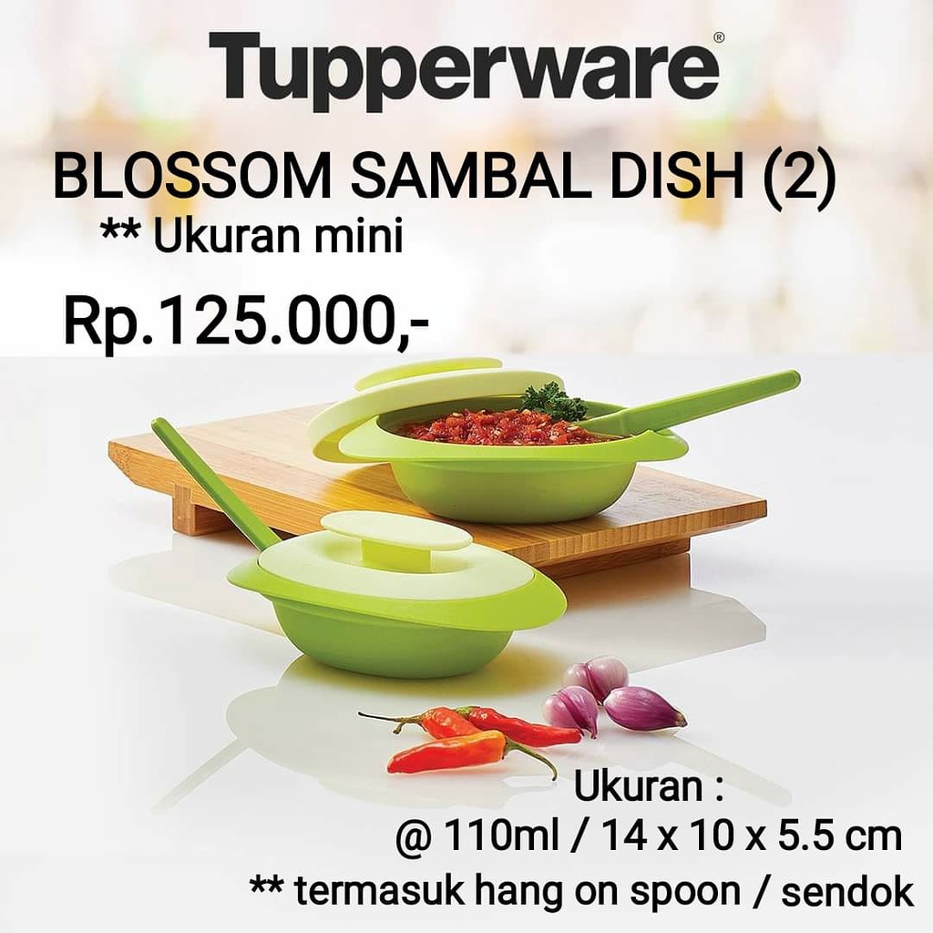 Blossom Sambal Dish | Mini | Tupperware