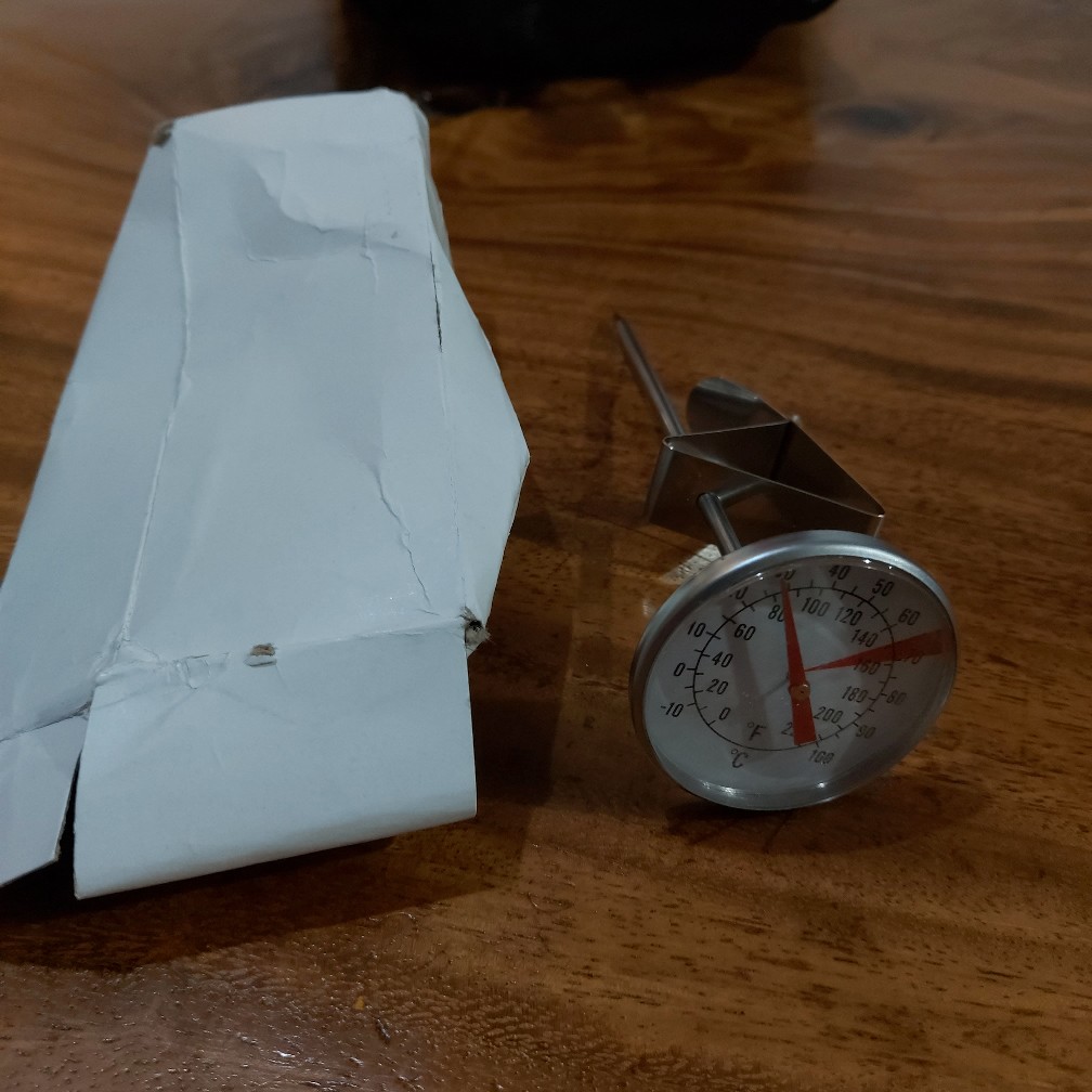 Ykpuii Termometer Tusuk Daging/masak/busa Frothing Kopi Ukuran 13.5cm