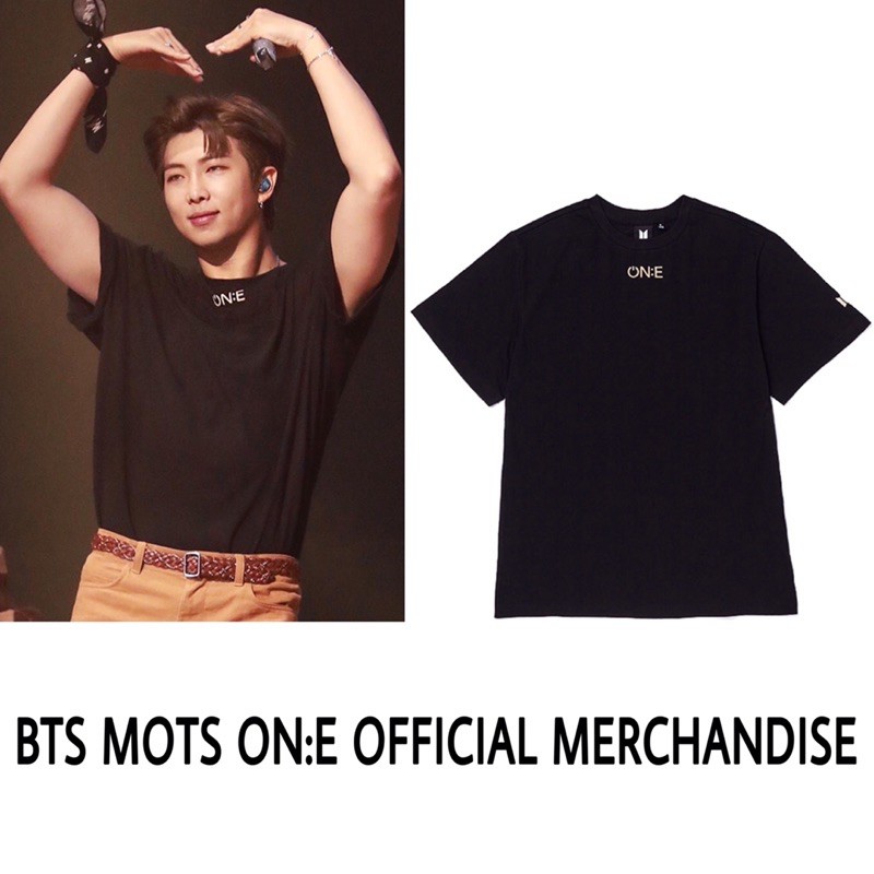 ReadyStock Tshirt BTS MOTS ON:E Official Merchandise Size:M