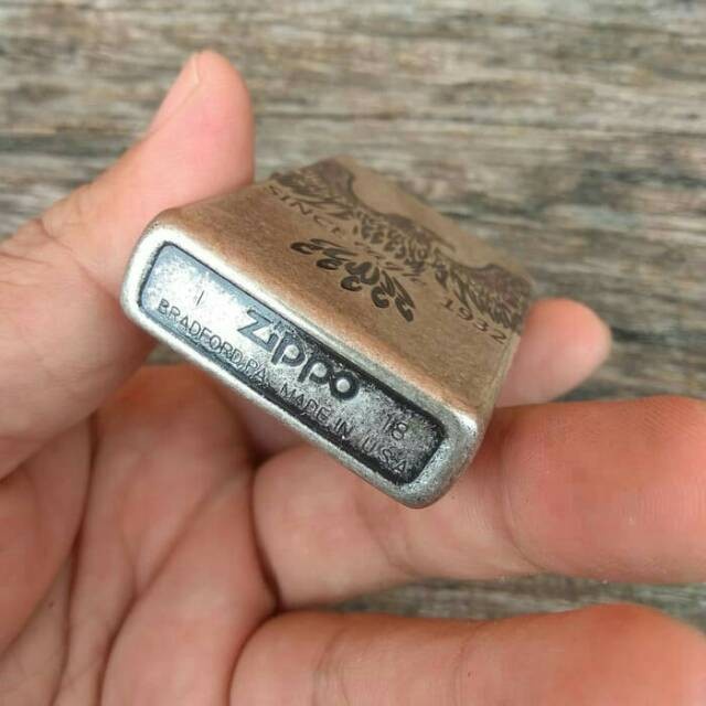 Korek Api Zippo Silver Eagle 1933 Original / Korek Api Zippo/Zippo Murah/Zippo Unik/Zippo Lighter/Zippo Original