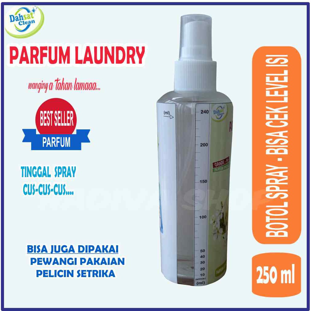 (COD)_SPRAY_PARFUM LAUNDRY PEWANGI PENGHARUM PELICIN PAKAIAN LOUNDRY 250 ML SUPER DAHSAT CLEAN GRADE A