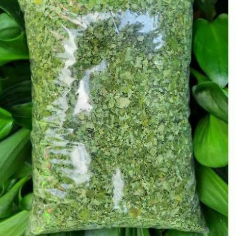 

(qli-288) teh DAUN KELOR kering 1KG 1 kg moringa !!