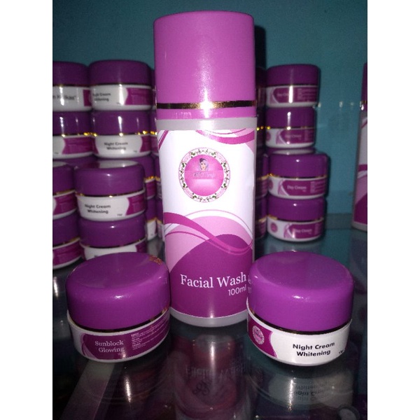 Paket sunblok glowing Rl beauty Skincare Farmasi