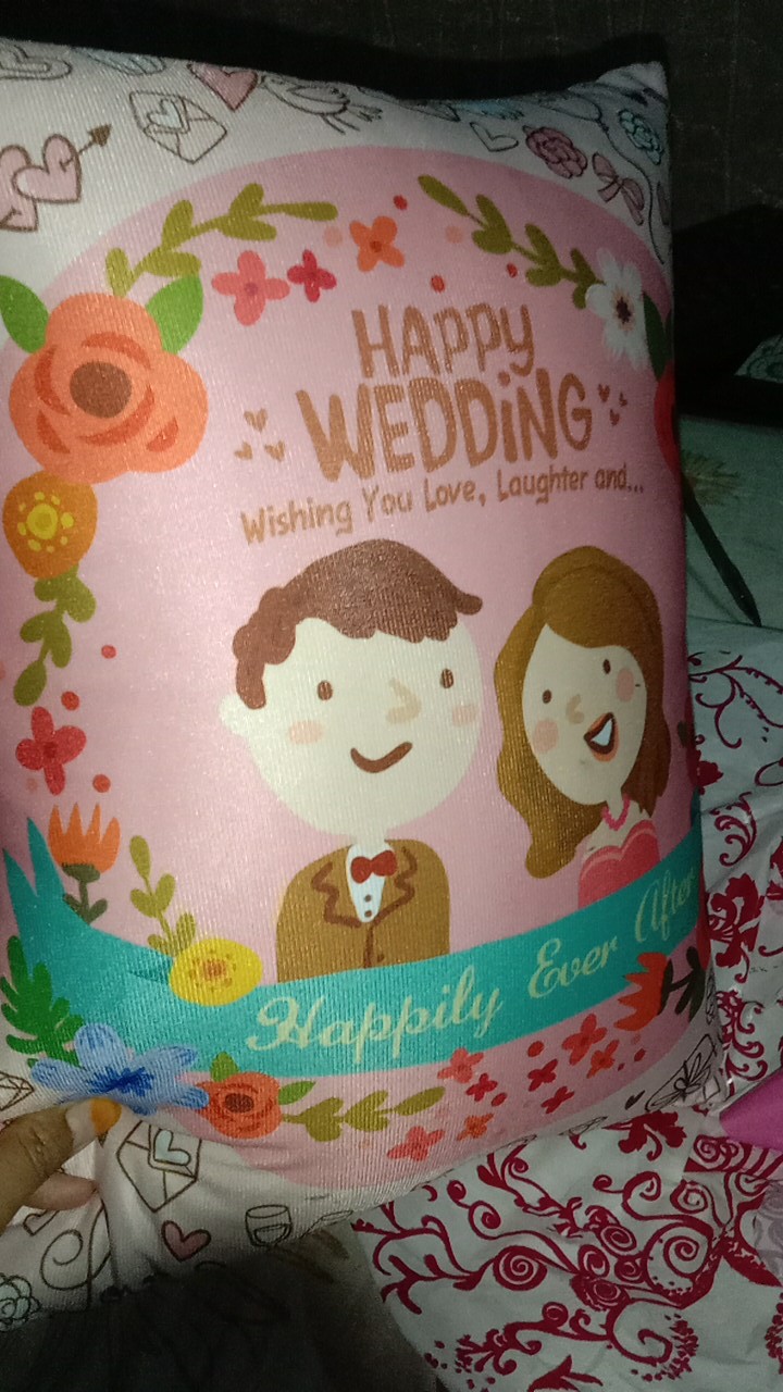 Kado Hadiah Pernikahan Tema Love Journey - 30x40cm