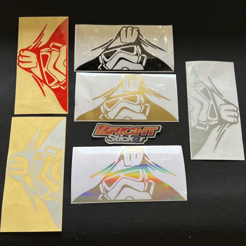 STICKER STIKER STORM TROOPER NGINTIP STIKER MOTOR MOBIL CUTTING