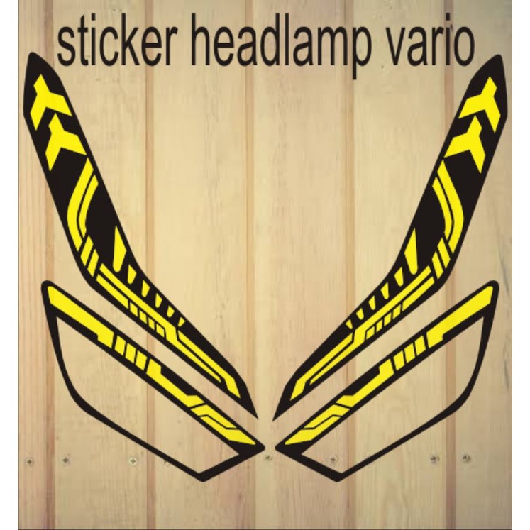 stiker cutting sticker variasi headlamp vario