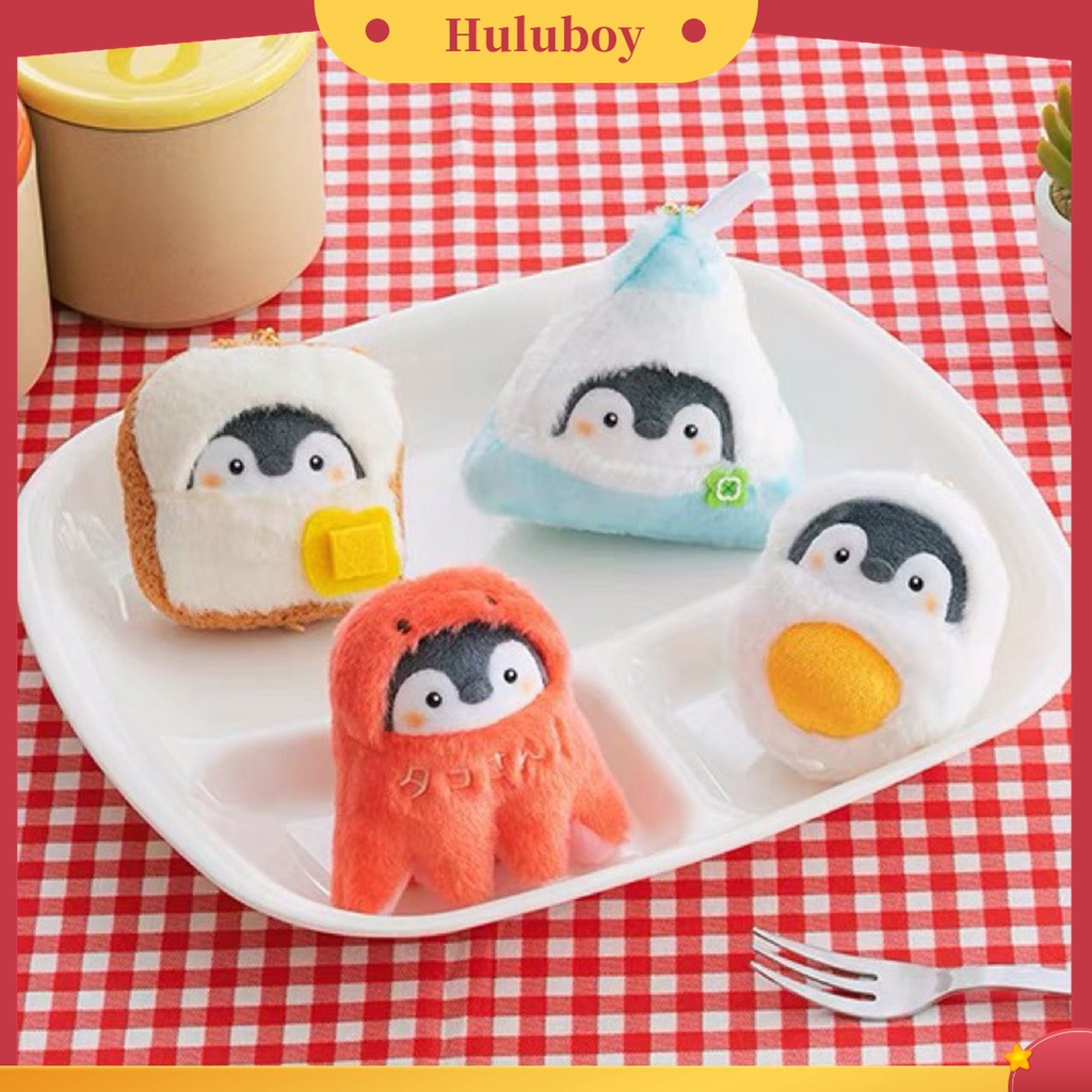 Gantungan Kunci Bentuk Penguin Bahan Plush Untuk Dekorasi