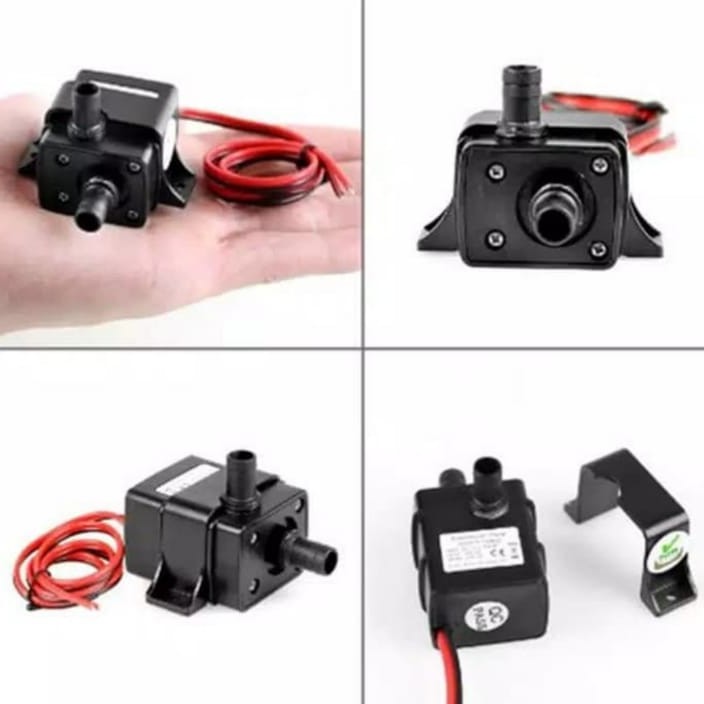 Paket Pompa Hidroponik Tenaga Surya 20WP Pompa DC 12V 4,2 Watt / 4,8 Watt