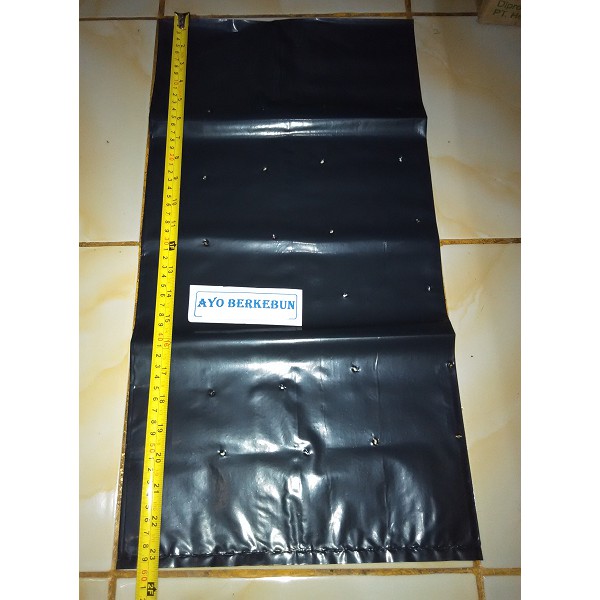 plastik polybag 60 x 60 / polibag ukuran 60 x 60 / kantong polybag ukuran 60 x 60