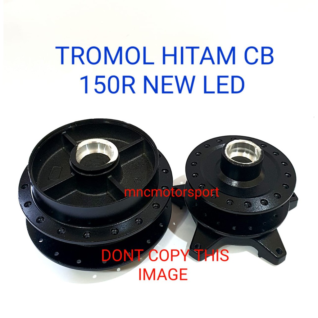 TROMOL CB 150 R LED NEW DEPAN BELAKANG HITAM