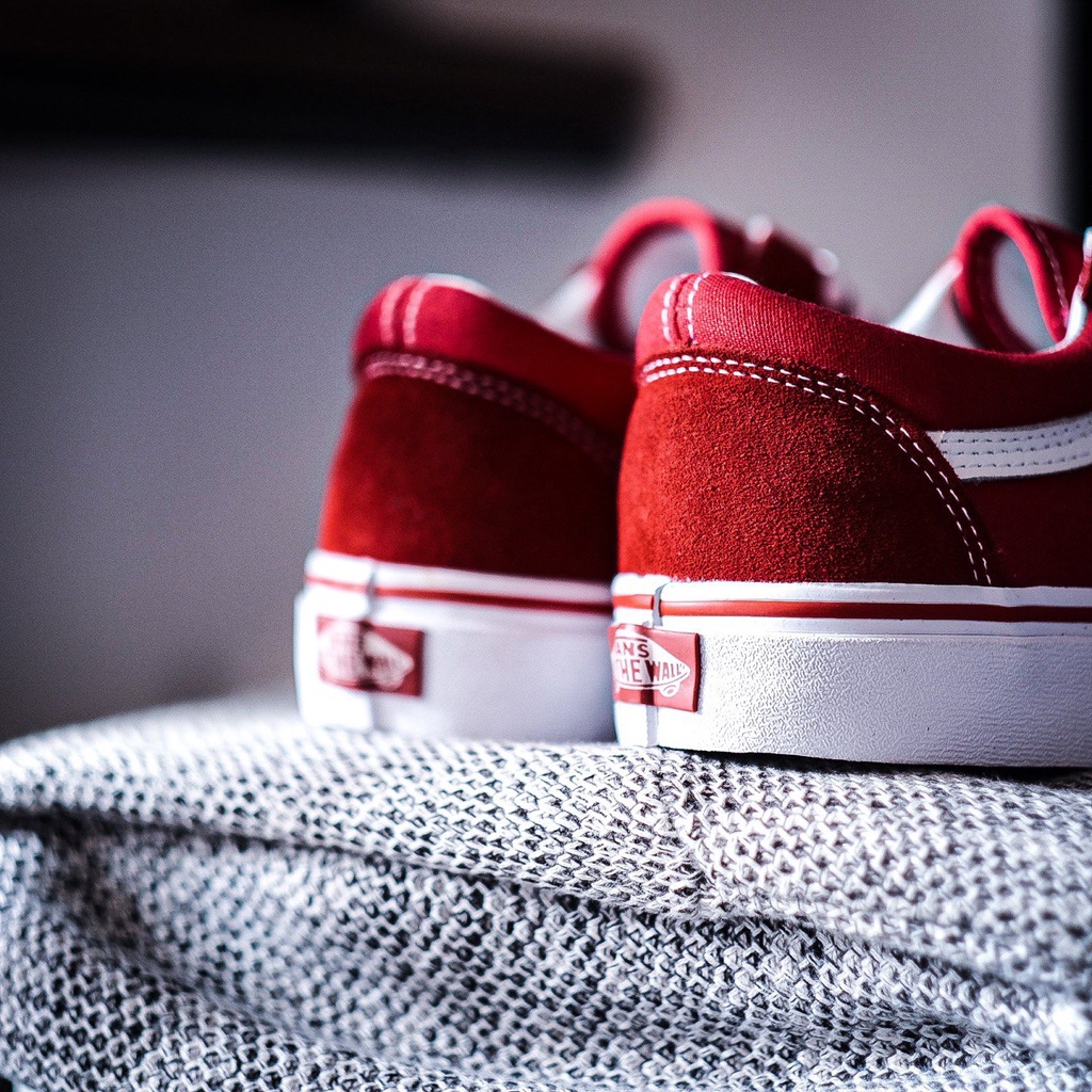 Vans Oldskool Classic Brick Red / True White Original