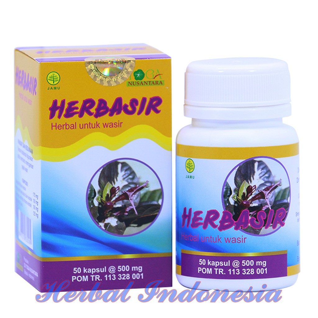 HERBASIR / Herbal Wasir dan Sembelit