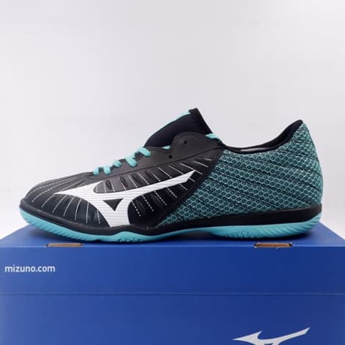 Sepatu Futsal Mizuno Rebula Sala Select IN Black White Q1GA192201 Original BNIB