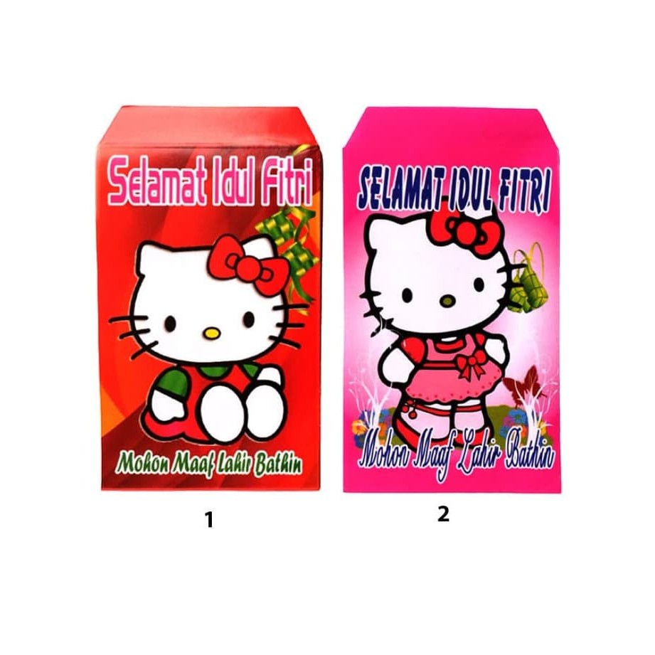 

Amplop Idul Fitri / Angpao Lebaran Hello Kitty isi 10 pcs Murah 51.09