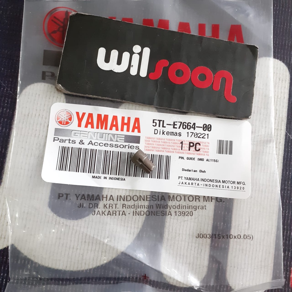 Spi Puly Belakang / Spi pully Secondary Yamaha Mio / Soul / Sporty / Nouvo Original Yamaha Genuine P