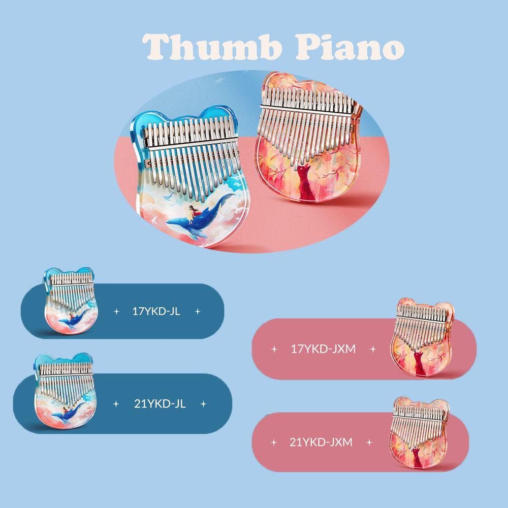 Suyo Alat Musik Thumb Piano 17 / 21 Kunci