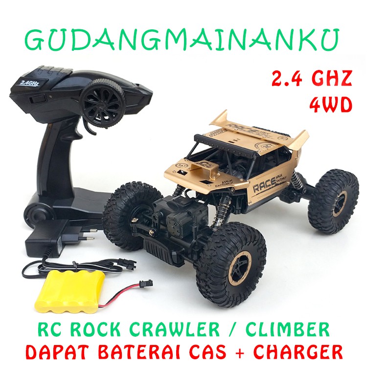 RC Remote Control Mobil 4WD ROCK CRAWLER CLIMBER OFFROAD 2