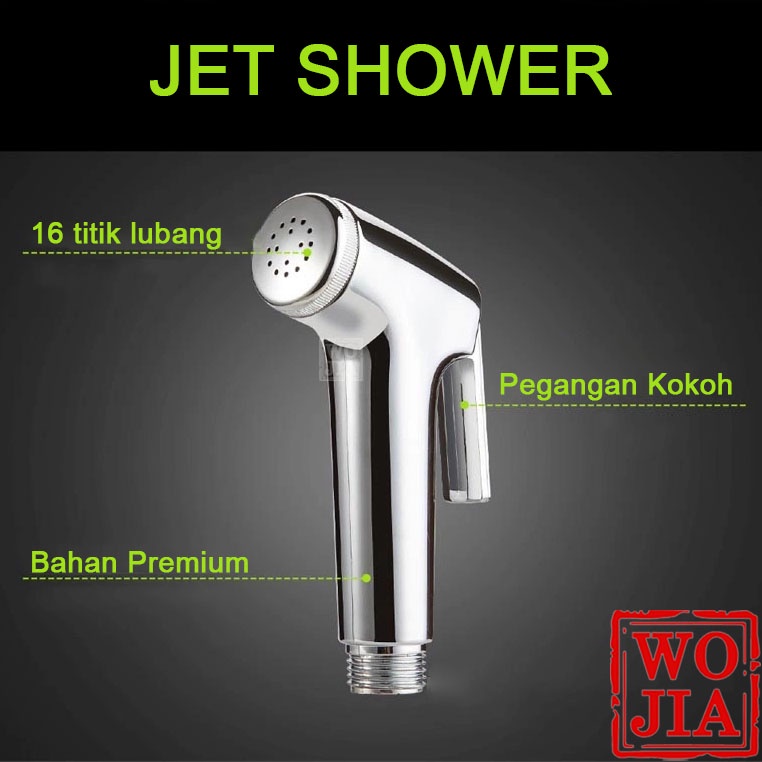 Jet Shower Toilet - Jet Shower Toilet Plastic / Stainless stell