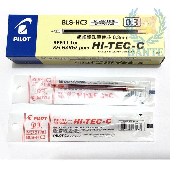 

TERBARU Refill Pilot Hi-Tec 0,3 dan 0,4 / Isi Pulpen Pilot Hitec - 0.4 Biru