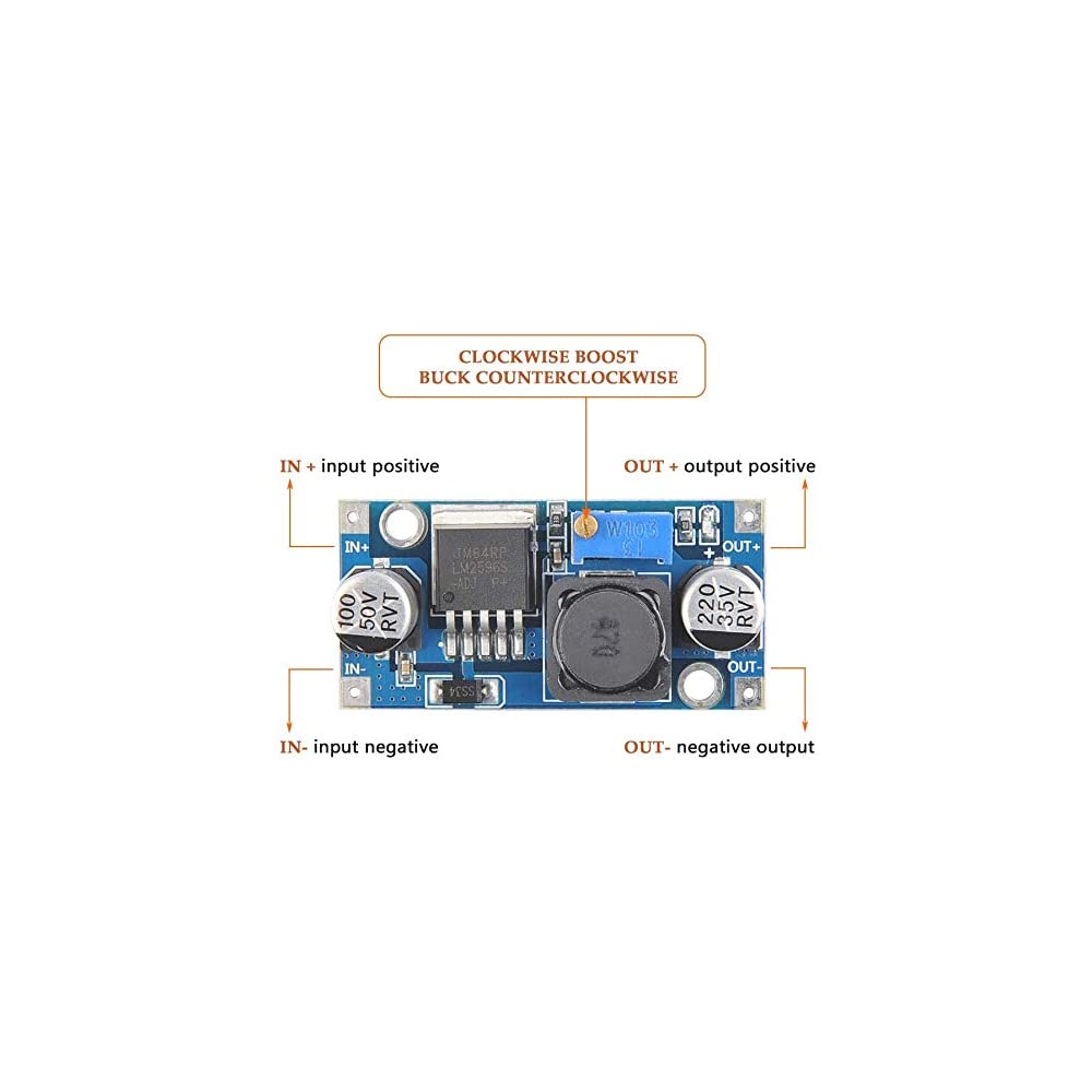 LM 2596 DC-DC Converter Step Down Voltage Regulator Baru