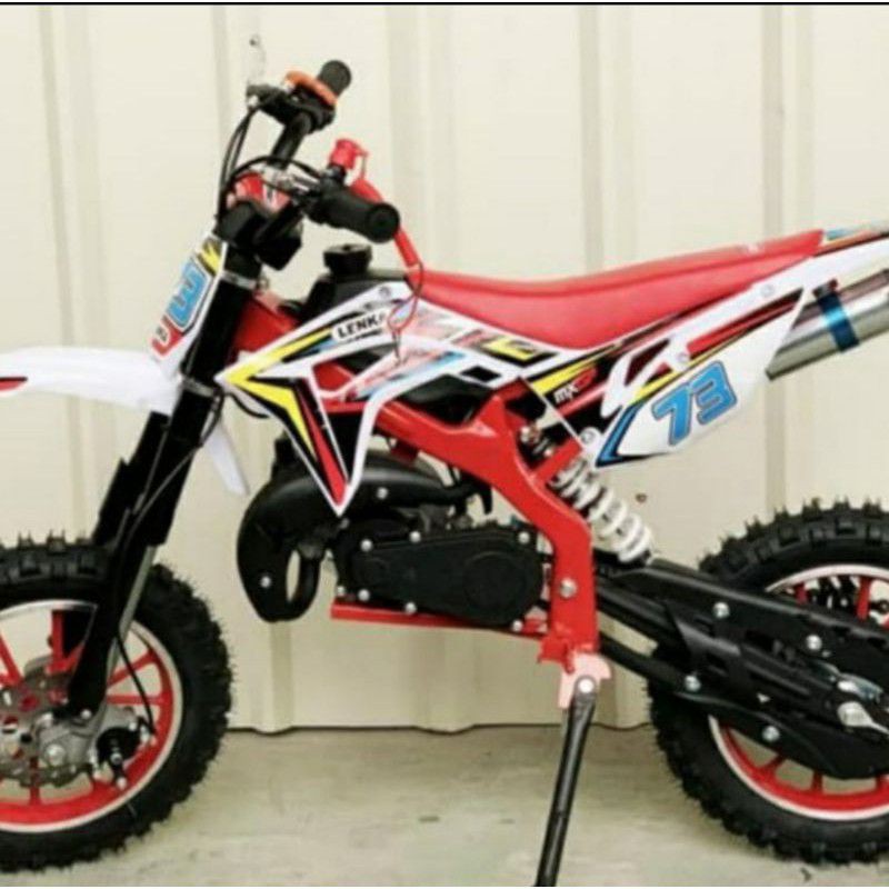 MOTOR MEDIUM TRAIL LENKA 73~ MOTOR CROSS ANAK~MAINAN ANAK MOTOR MINI TRAIL