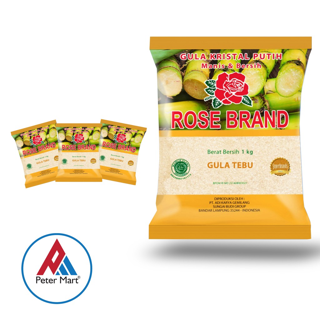 

GULA TEBU ROSE BRAND 1 KG