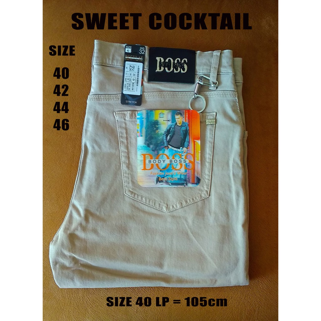 Celana Jean's BOSS Big Size Original "Sweet Cocktail"