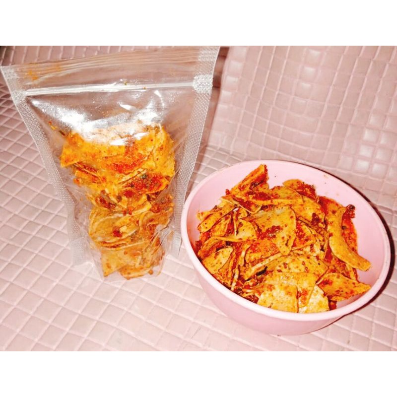 

basreng seblak cemilan mamah muda