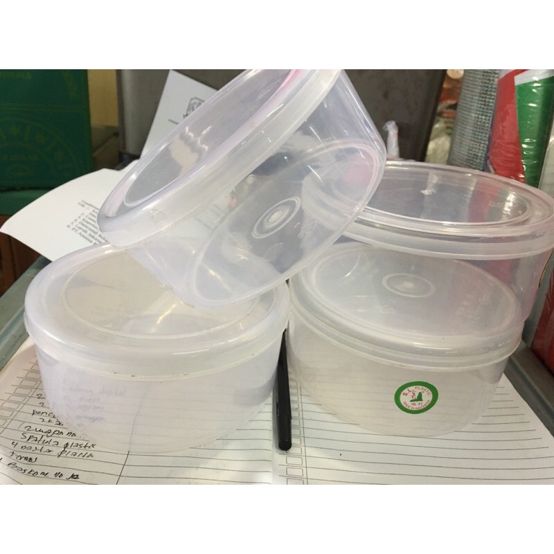 toples nastar plastik / toples nastar / kue kering Merk KMP dan SL