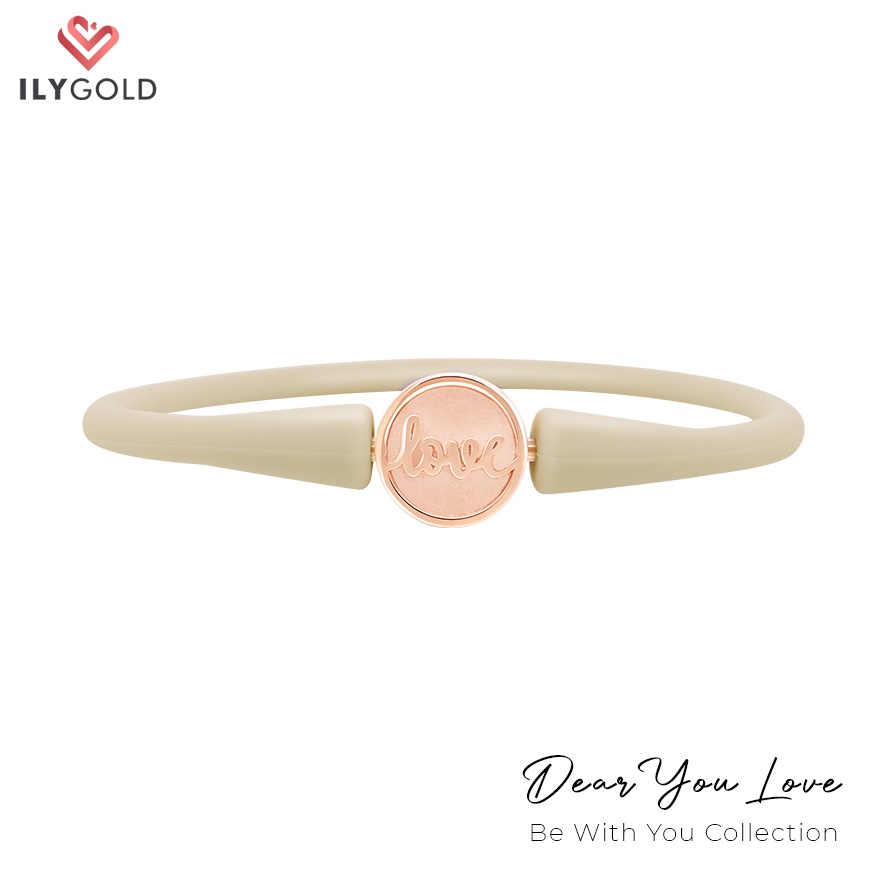 Single Dear You Love Bangle ILY GOLD  Be With You Collection