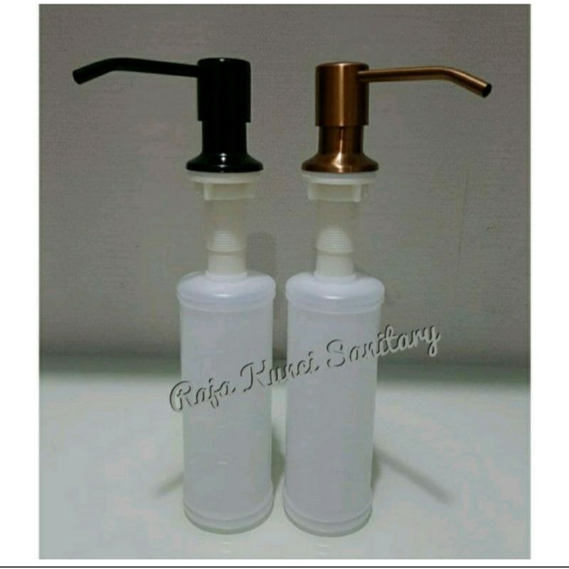 Paket Lengkap Kitchen Sink 5040 Black Onan/Golden Hand+Kran Tarik Panas Dingin Hitam/Black