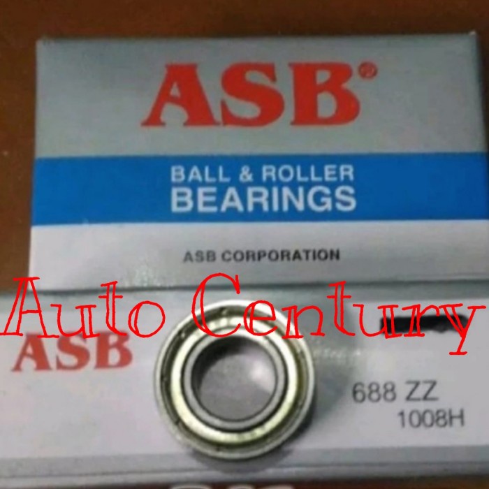 BALL BEARING 688ZZ 688 ZZ ASB