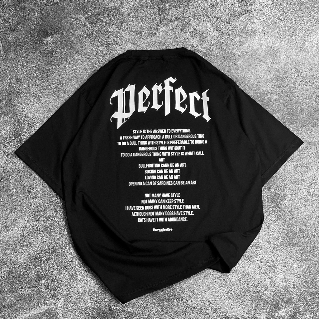 [Reguler] BAJU KAOS GRAPHIC / GRAPHIC T-SHIRT &quot;perfect&quot;