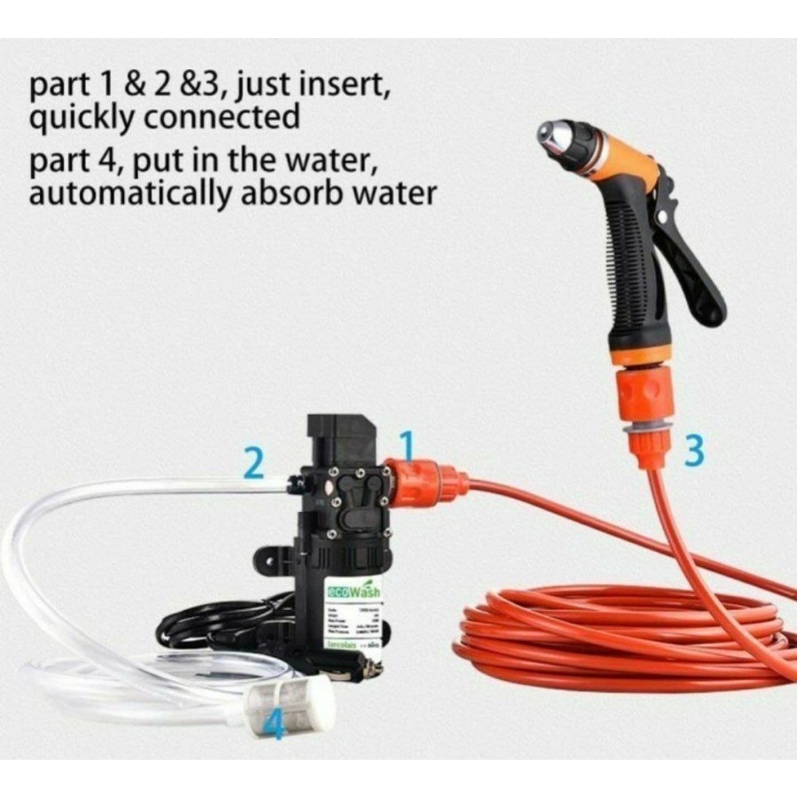 Getz Alat Cuci Mobil Motor Portable