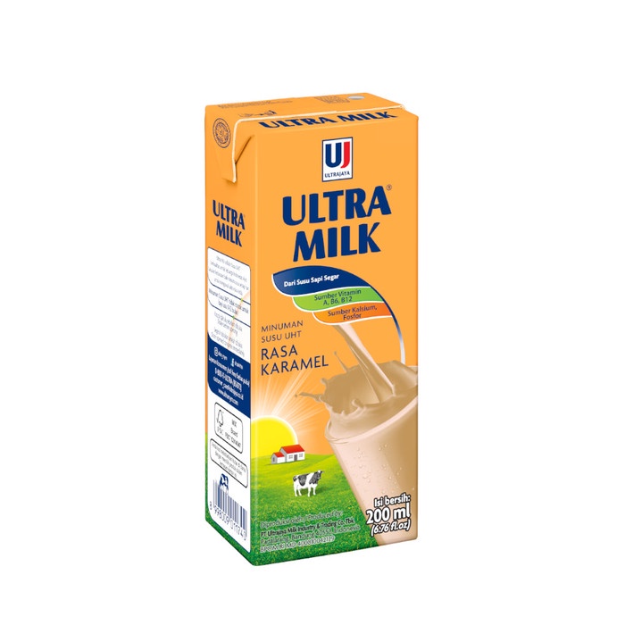 

fe20111 Ultra Milk Susu Uht Caramel 12X200Ml Xa201As