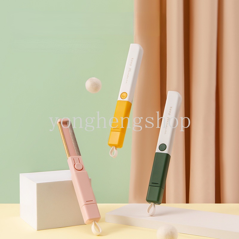 Sikat Pembersih Bulu Hewan Peliharaan Elektrostatis Dengan Gagang Panjang Dapat Dicuci