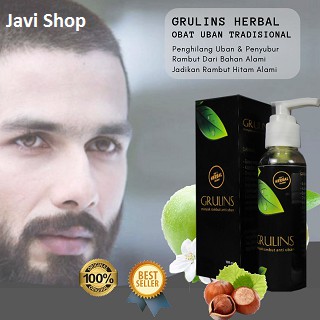 Minyak Rambut Uban Grulins Hilangkan Uban Secara Alami