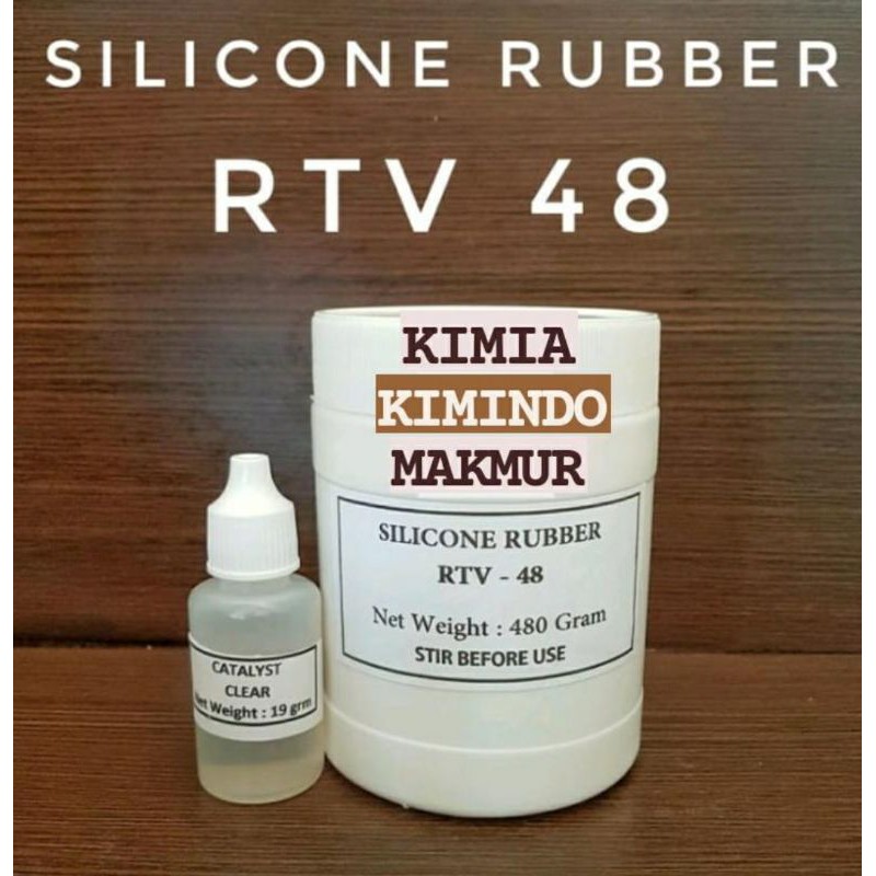 SILICON RUBBER-480GRAM-SILICONE RESIN-MOULDING RESIN-BISA COD