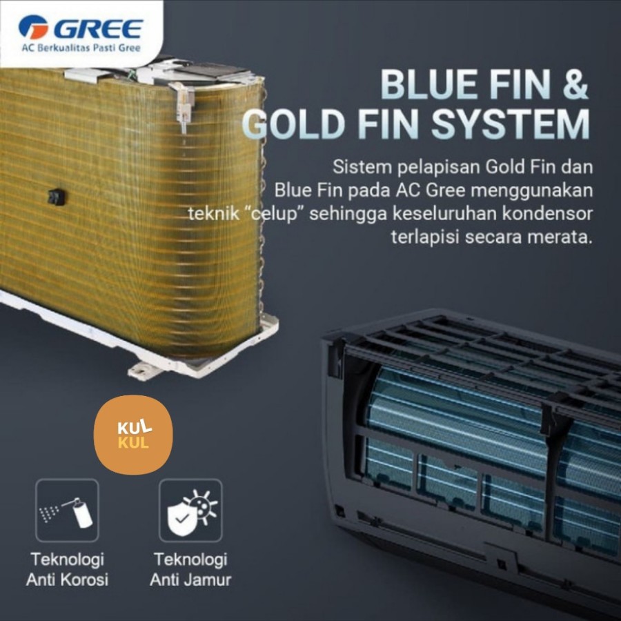 GREE AC 1/2PK STANDART GWC-05MOO5S