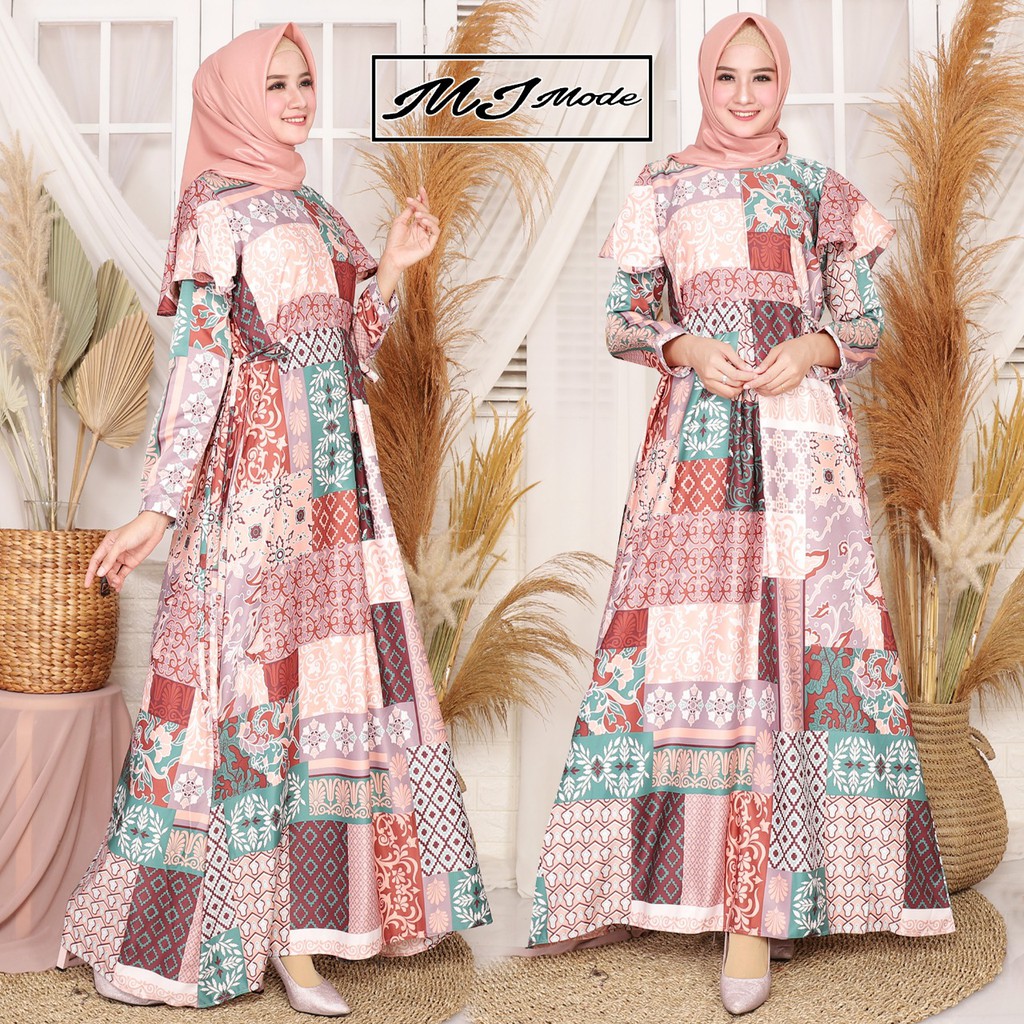Gamis Silk Dior Premium Import Terbaru III