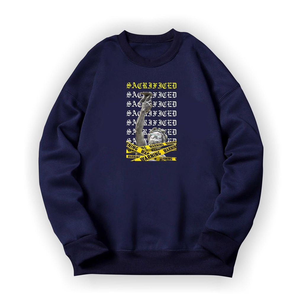 Sarfcifed Warning Basic Sweater II Sarfcifed Warning Sweater Crewneck Sz M - XL ( Pria &amp; Wanita )