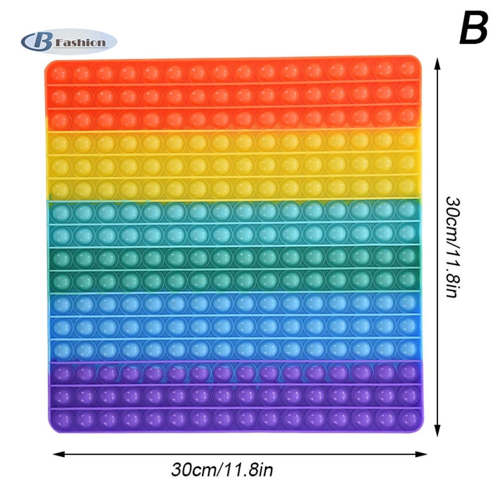 Pop it jumbo mainan pop it push fidget bubble toy TERMURAH/GROSIR MURAH POP IT RAINBOW