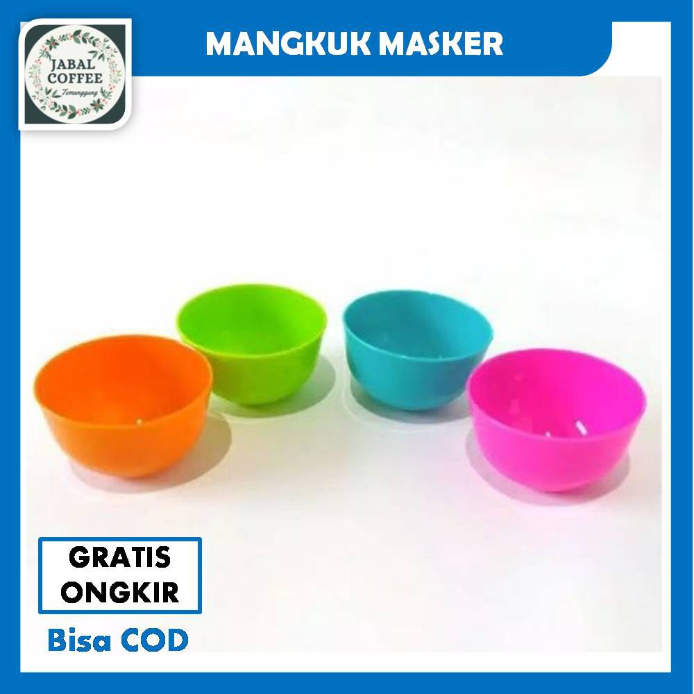 Mangkok Masker Warna / Mangkok Masker Mini Murah / Mangkuk Masker / Mask Bowl J78