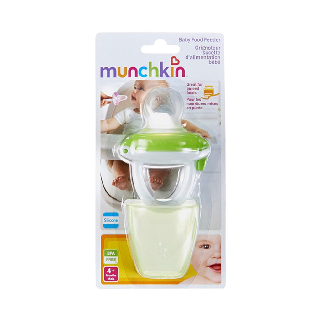 Munchkin Baby Food Feeder Green Hijau