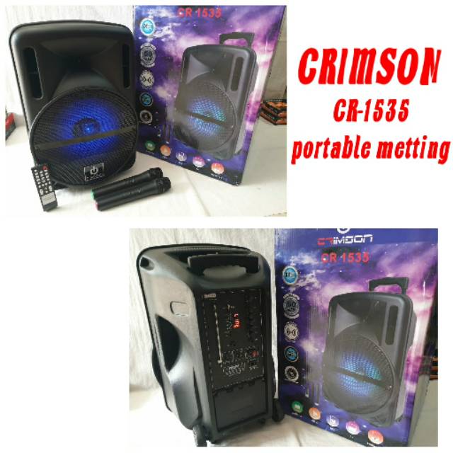 SPEAKER PORTABLE MEETING CRIMSON CR 1535 ORIGINAL
