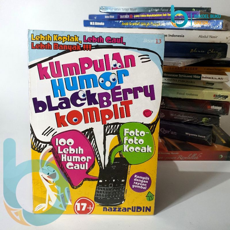 Kumpulan humor blackberry komplit | Buku Humor | Nazarudin | Rak Q