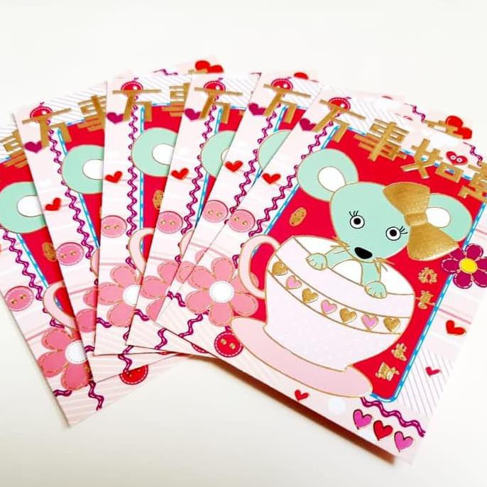 

14.84Ftgrdujh- 3857 Angpao Kartun Anak Murah Ampao Imlek Grosir Animal Zoo Lusinan -Toko-Boneka.
