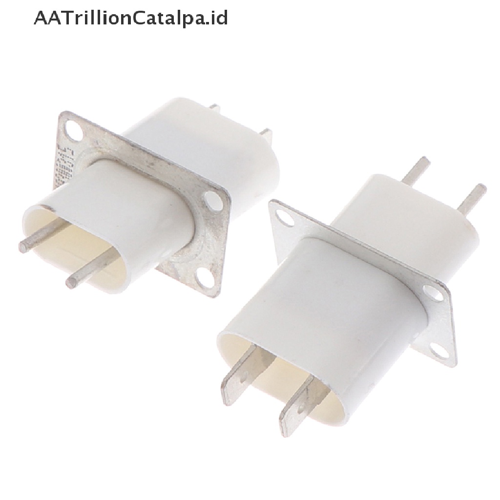 Aatrillioncatalpa 5Pcs Soket Konverter 4 Pin Filamen Magnetron Untuk Microwaveoven