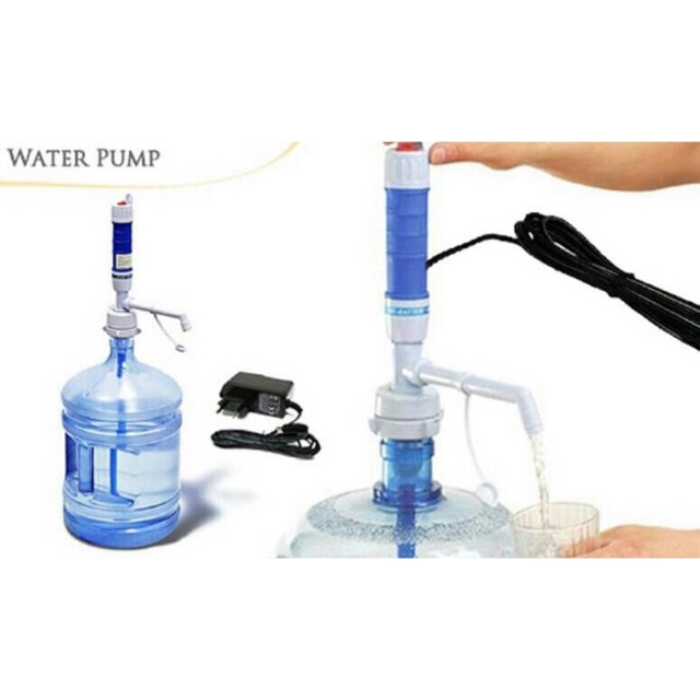 Rechargeable Water Pump/ pompa galon listrik plus adaptor