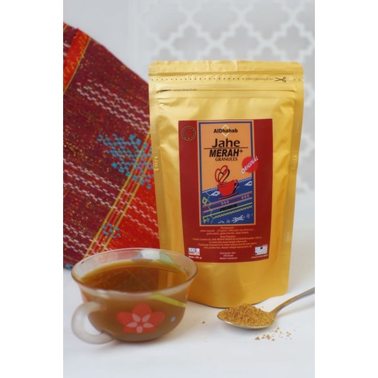 

ALDHAHAB - Jahe Merah Granules PREMIUM, 250 gram.